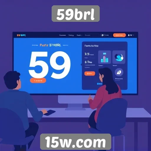 Análise da interface do site 59brl para novos usuários